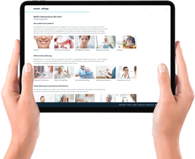 Presse iPad-Mockup "Übersicht" mit transparentem Hintergrund (.png)