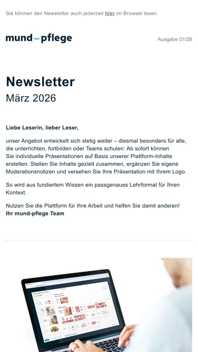 Newsletter Archiv (seit 2024) März 2026