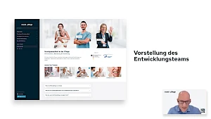 Vorstellung des Entwicklungsteams